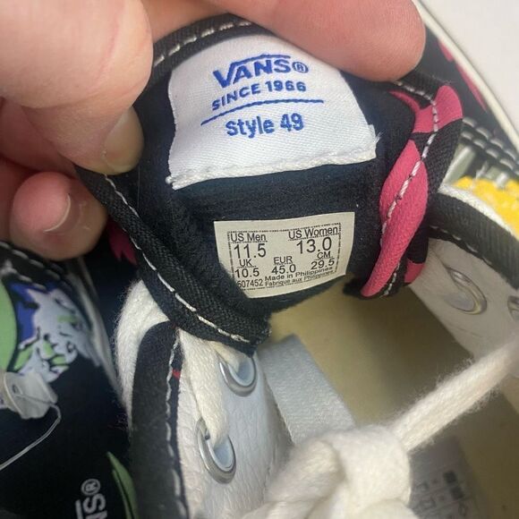 NWT New VANS Anaheim Factory Chukka 49 DX Sneakers Shoes Tiki Tropical high top - Picture 7 of 8